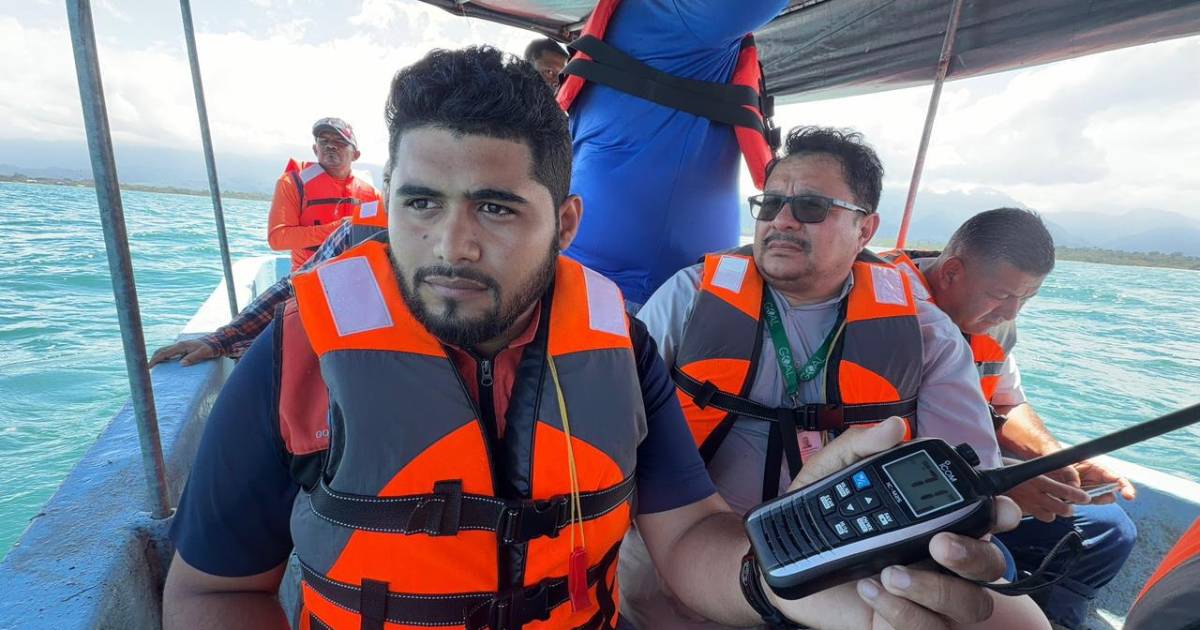 Instalan sistema de alerta para proteger a pescadores en Atl&aacute;ntida