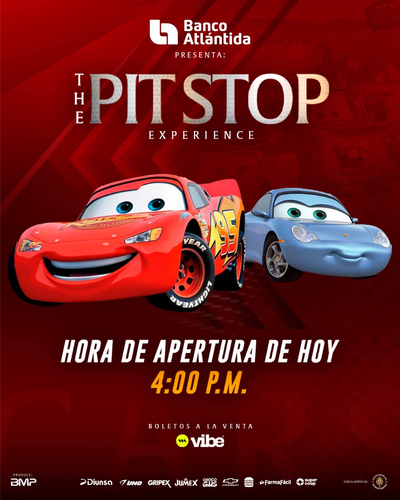 Banco Atl&aacute;ntida presenta en Tegucigalpa &ldquo;The Pit Stop Experience Honduras&rdquo;, una aventura para disfrutar en familia